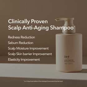 107 clarifying shampoo ginseng root ingredient image promoting revitalization