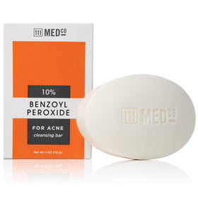 111MedCo front packaging showing medicated acne bar and strength