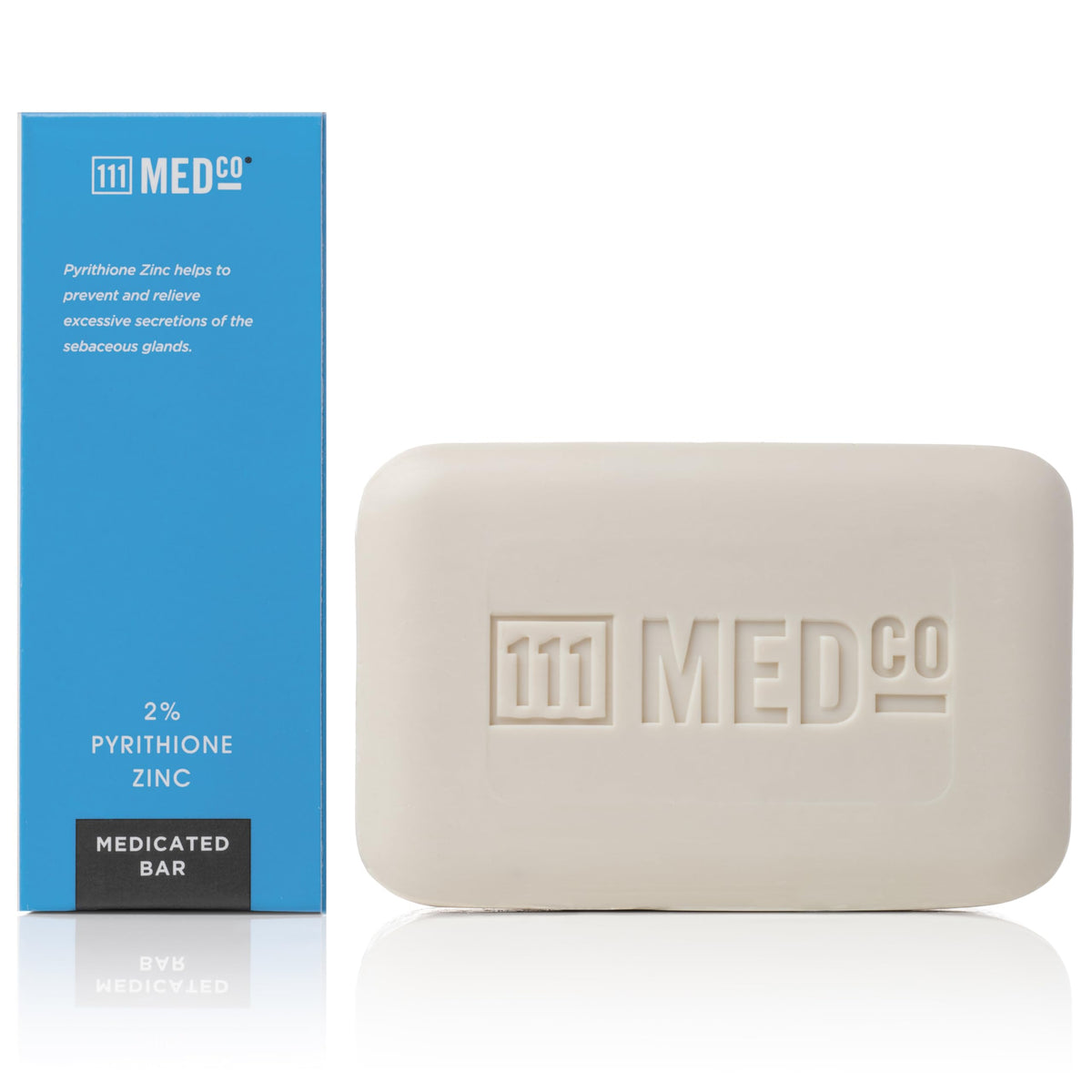 111MedCo bar held in hand showing compact 4 oz size for travel and easy handling
