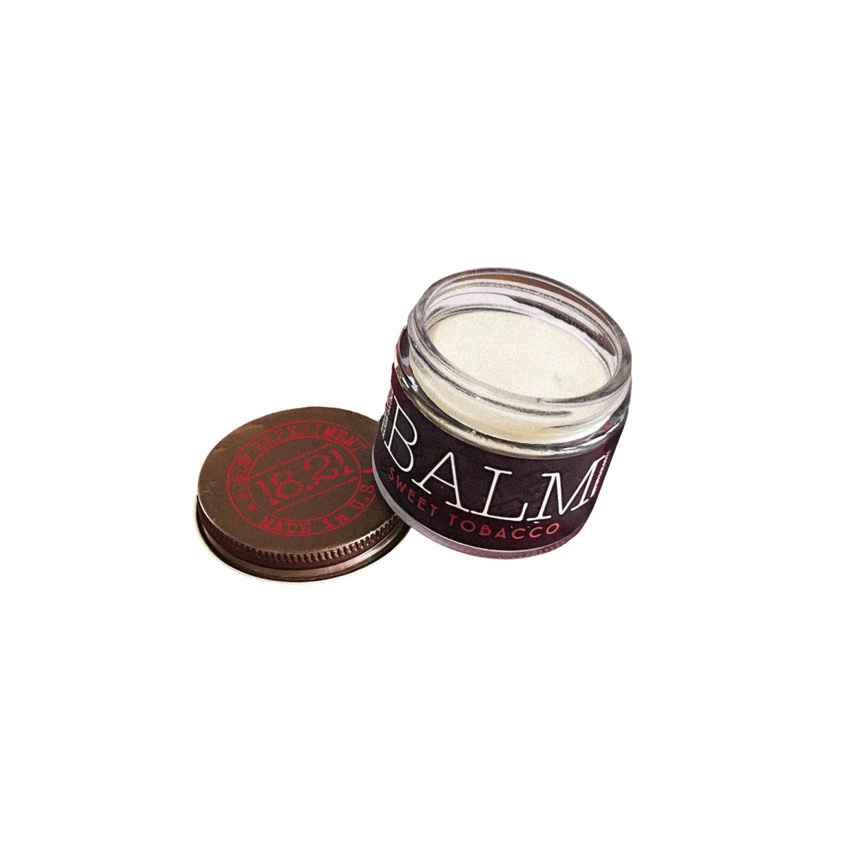 18.21 Man Made front jar showing label and tidy packaging benefit: clear identification