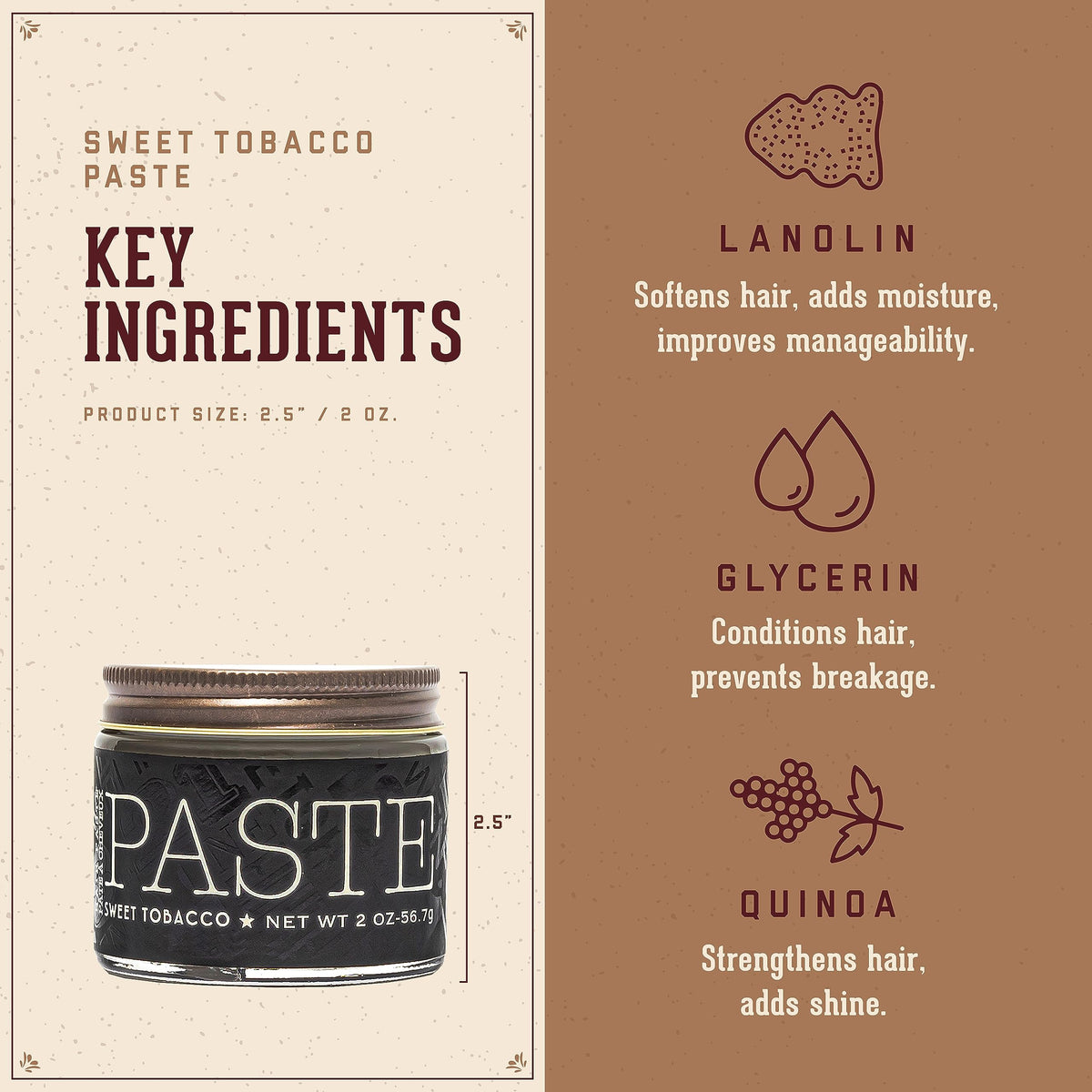 18.21 Man Made paste on hands ready to apply showing easy scoopability and spread
