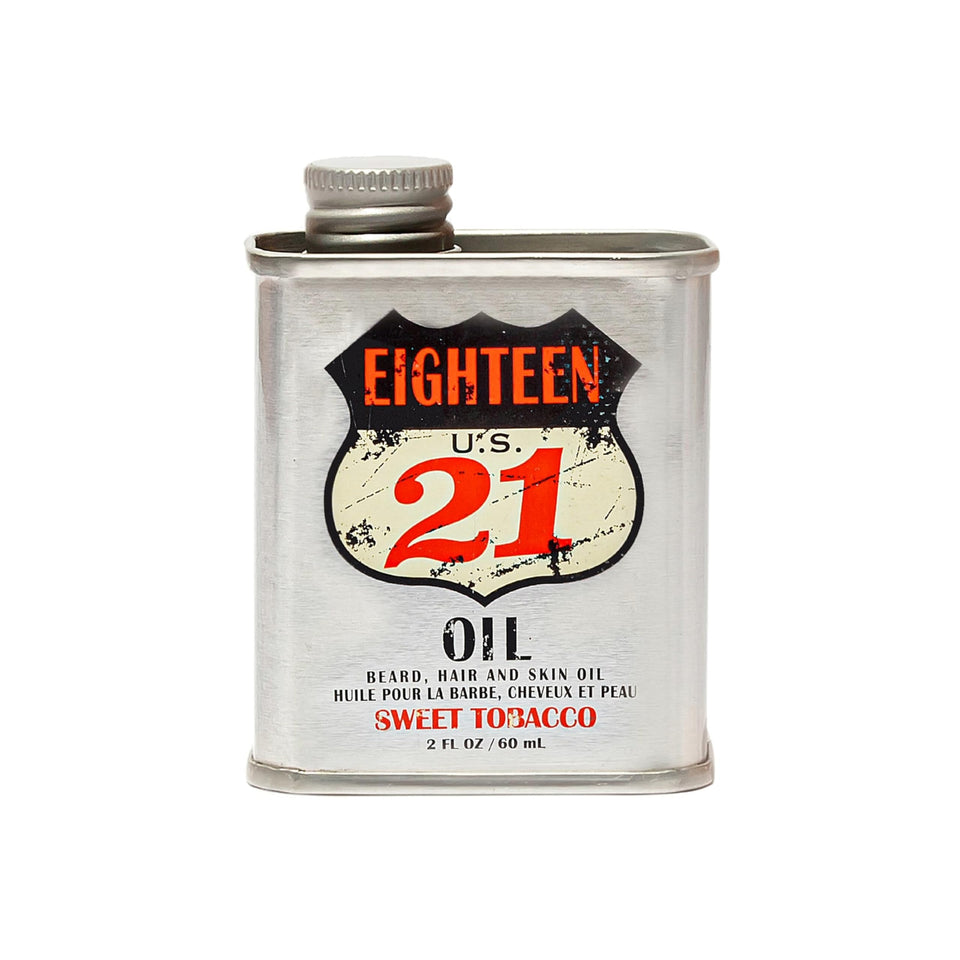 18.21 Man Made front bottle shot showing product and label, conveys premium care