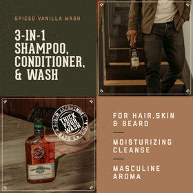 18.21 Man Made creamy lather texture demonstrating gentle foaming and cleansing