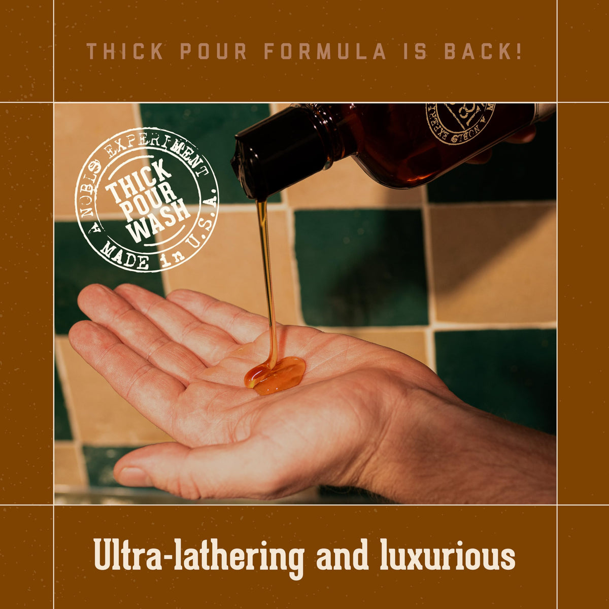 18.21 Man Made back label closeup listing ingredients and usage benefits