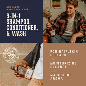 18.21 Man Made rich lather close-up demonstrating cleansing power