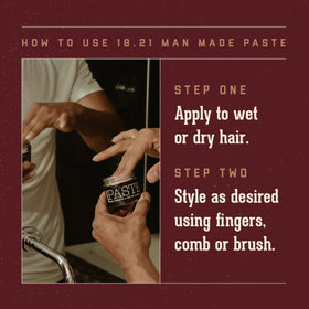 18.21 Man Made textured hairstyle after use illustrating defined, touchable finish