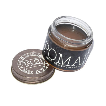 18.21 Man Made front jar view showing label and compact 2oz size benefit