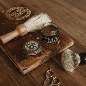 18.21 Man Made shea butter and quinoa ingredients display showing conditioning benefit