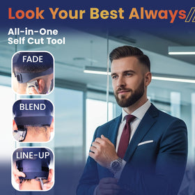 247 Groomed tools in hand to show scale and ergonomic grip while trimming