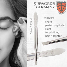 3 Swords toe and finger clipper jaw closeup showing clean cutting edge