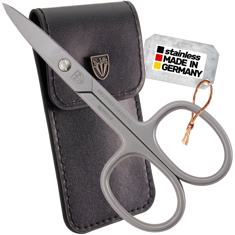 3 Swords Germany front view of scissors showing ergonomic shape and professional control