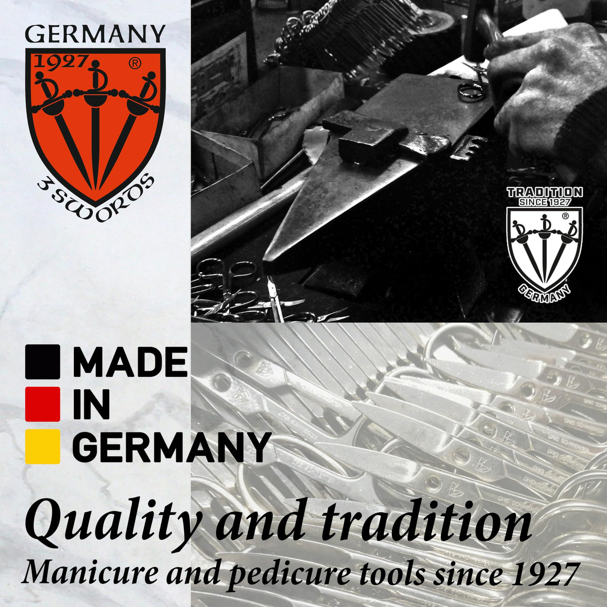 3 Swords Germany file edge detail displaying durable coating and precise shaping