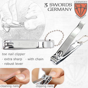 3 Swords sapphire nail file closeup showing textured surface for precise shaping