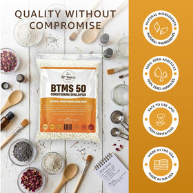 33RD PARALLEL BTMS-50 label close-up showing ingredient clarity and purity benefit