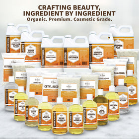 33RD PARALLEL BTMS-50 on bathroom shelf among cosmetics showing brand compatibility benefit
