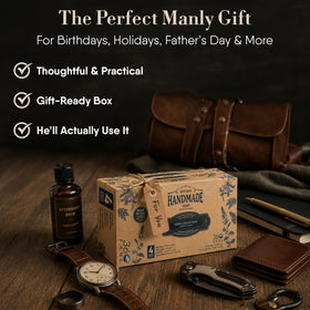360Feel soaps arranged in bathroom lifestyle shot suggesting everyday grooming routine