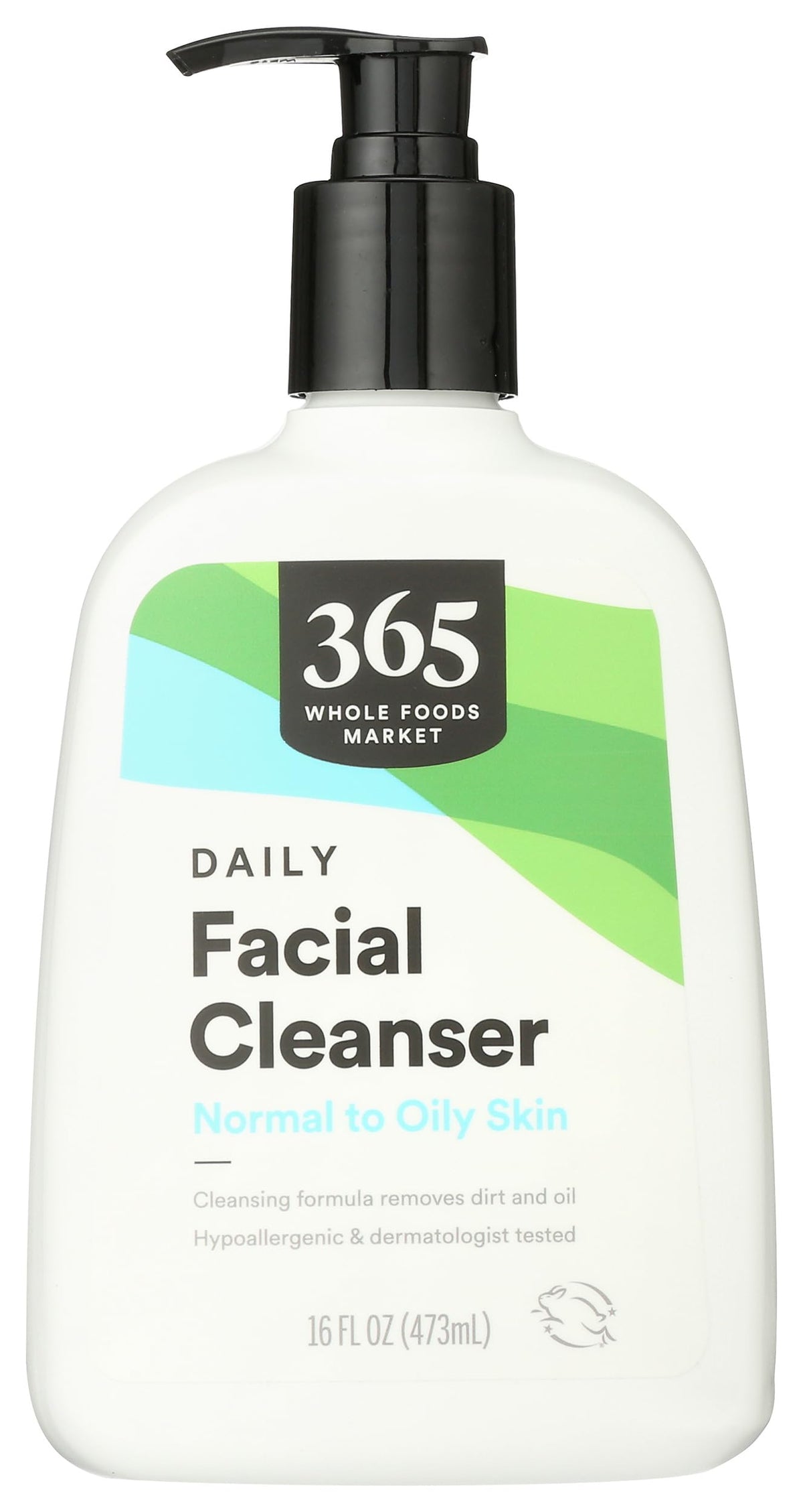 365 by Whole Foods Market front packaging showing 16 fl oz bottle and clear purpose