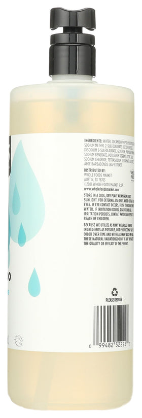365 by Whole Foods Market bottle set in shower showing everyday use convenience benefit