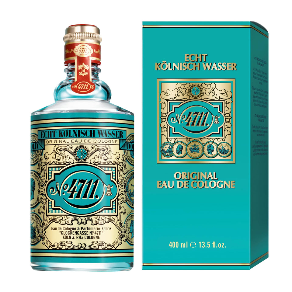 4711 front packaging showing classic bottle and easy-pour benefit