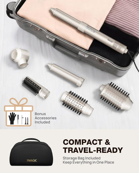 7MAGIC size-in-hand comparison highlights lightweight portability and comfort benefit