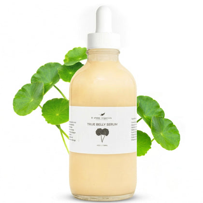8 SHEEP ORGANICS bottle front view showing label and clean design benefits