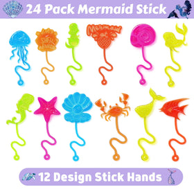91STICKYHAND detailed sheet of mermaid temporary tattoos for decorating skin