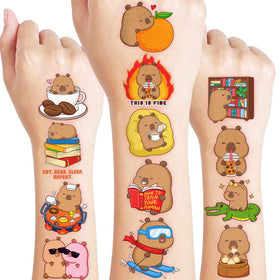 91TATTOOS front packaging showing capybara designs and value pack benefit
