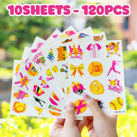 91TATTOOS ten sheets laid out displaying variety and quantity