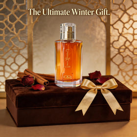 A CENTER boxed packaging presented for gifting with refined presentation