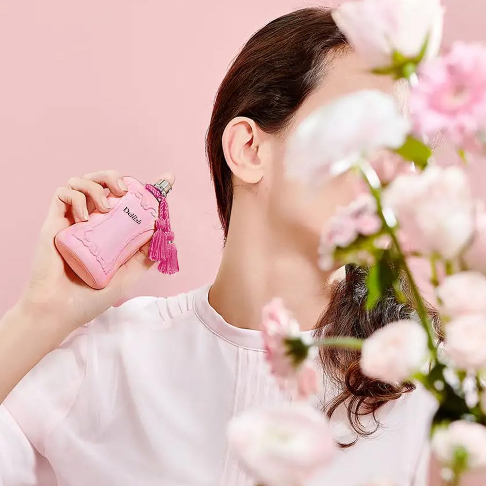 A CENTER Delilah on a dresser conveying everyday luxury and confident presence