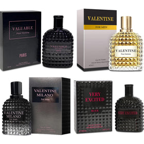 A CENTER front packaging showing boxed gift set and premium presentation benefits