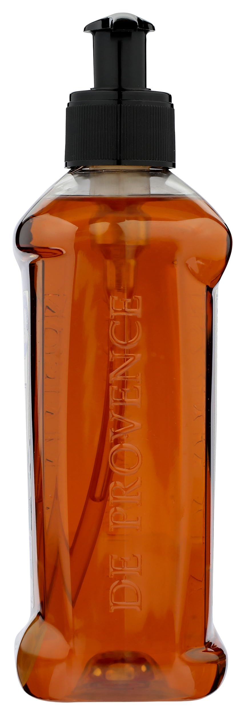 A LA MAISON recyclable bottle back showing 50% recycled plastic benefit