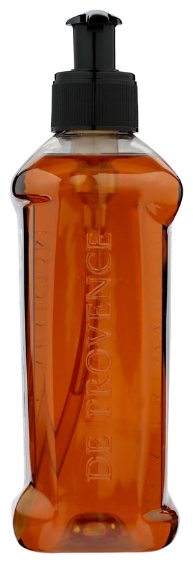 A LA MAISON recyclable bottle back showing 50% recycled plastic benefit