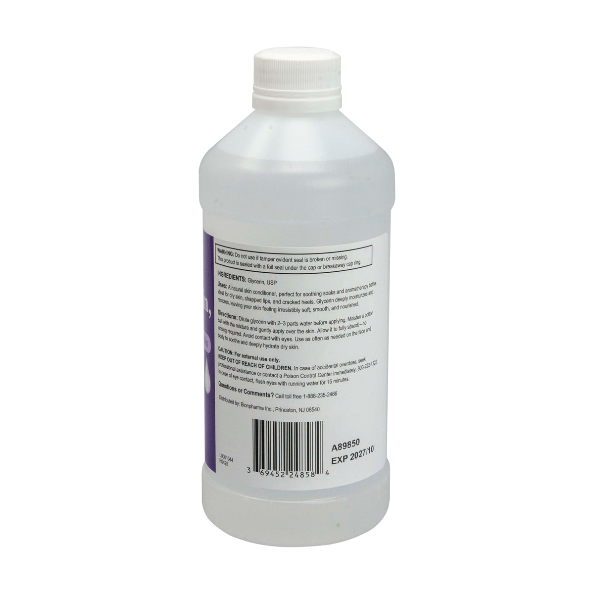 Small bowl mixing A+Health glycerin into hair mask to reduce frizz and add moisture