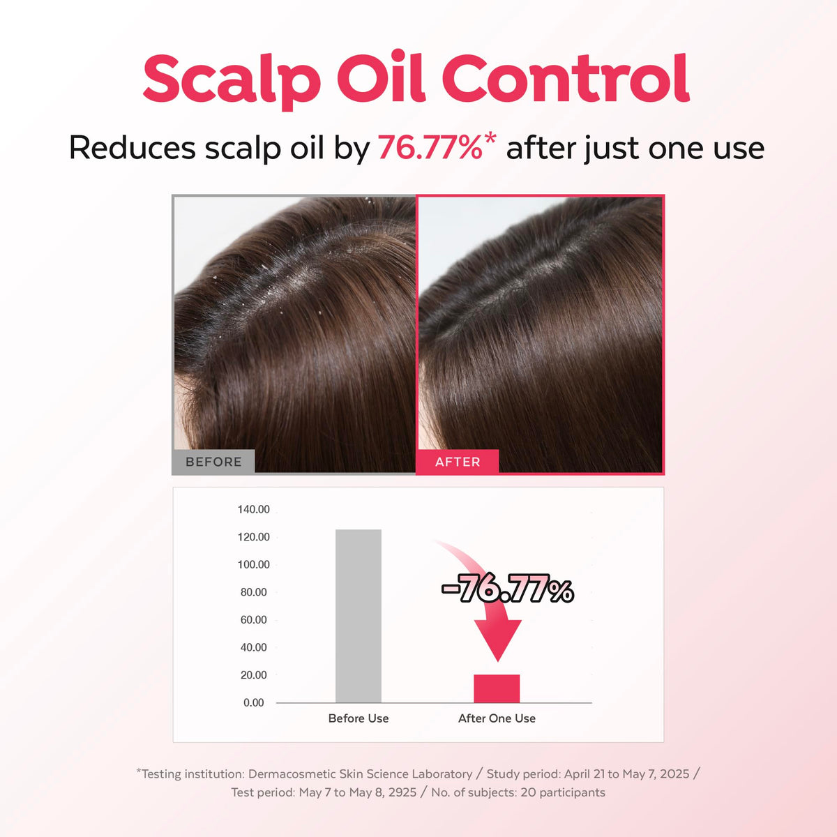 A'PIEU pouring pale liquid texture demonstrating lightweight rinse benefits