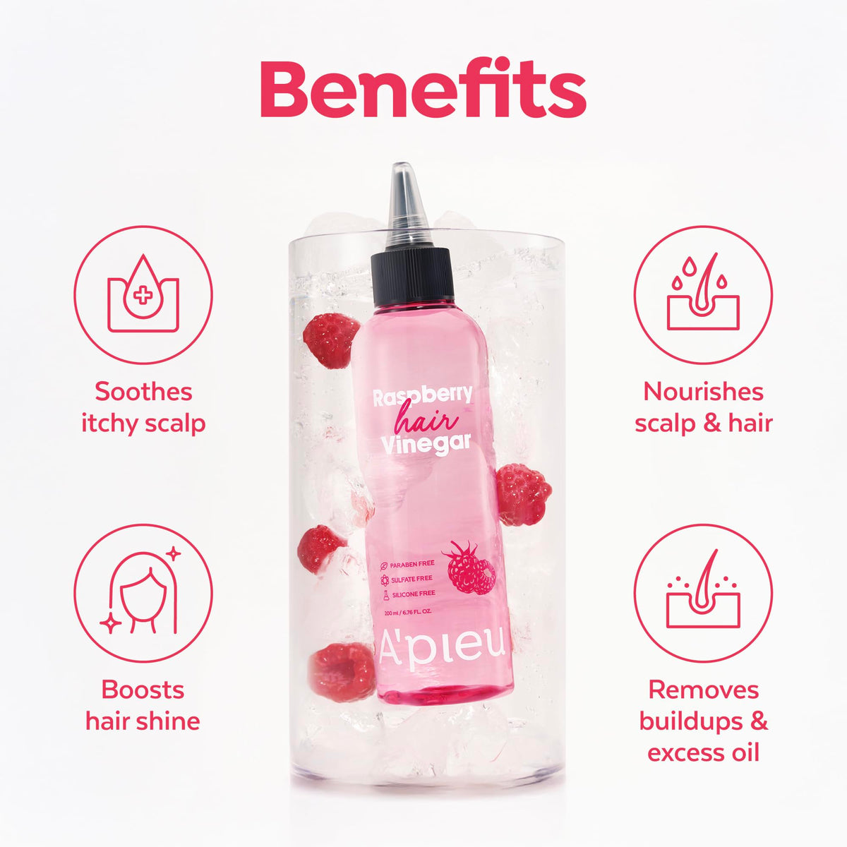 A'PIEU applied to scalp during massage showing gentle cleansing action