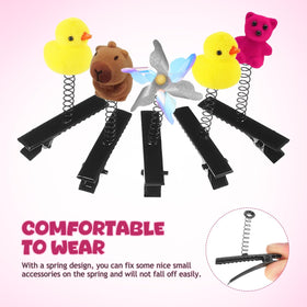 Abaodam clip spring and hinge close-up highlighting durable hold