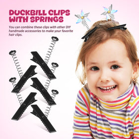Abaodam flat clip top detail ideal for glue and embellishments