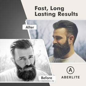 Aberlite held in hand to show compact size and travel-friendly convenience