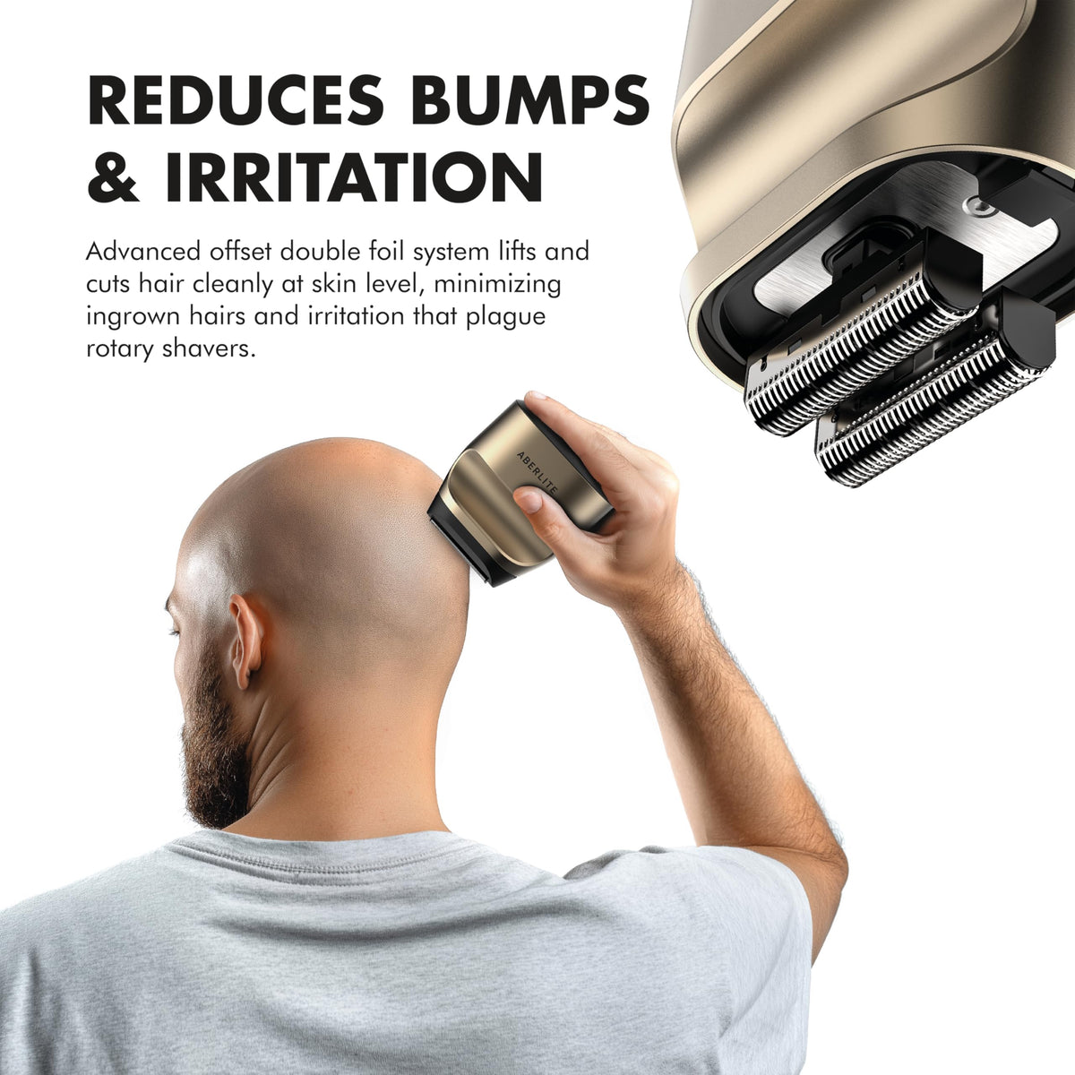 Aberlite Touch 2 ergonomic multi-grip for secure control