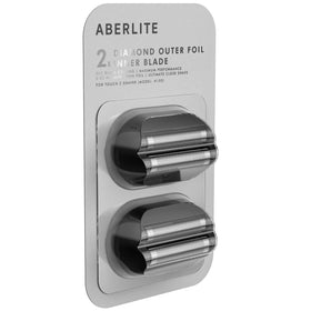 Aberlite Touch 2 close-up of black DLC foil texture for long-lasting durability