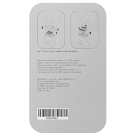 Aberlite Touch 2 inner blade edge detail demonstrating sharpness retention benefit