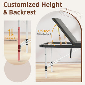 ABET armrests and hand pallet showing ergonomic support for clients