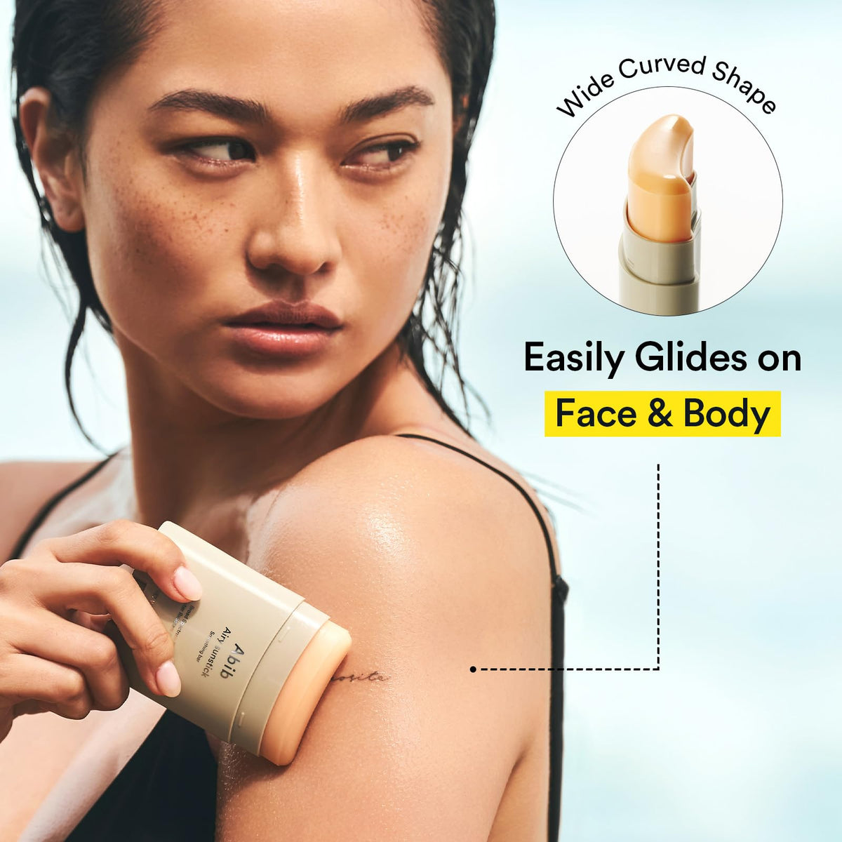 abib sunstick ingredients focus with ectoin and sunflower oil for calming benefit