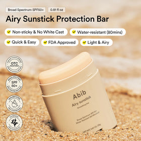 abib sunstick open stick texture glides smoothly for quick reapplication benefit
