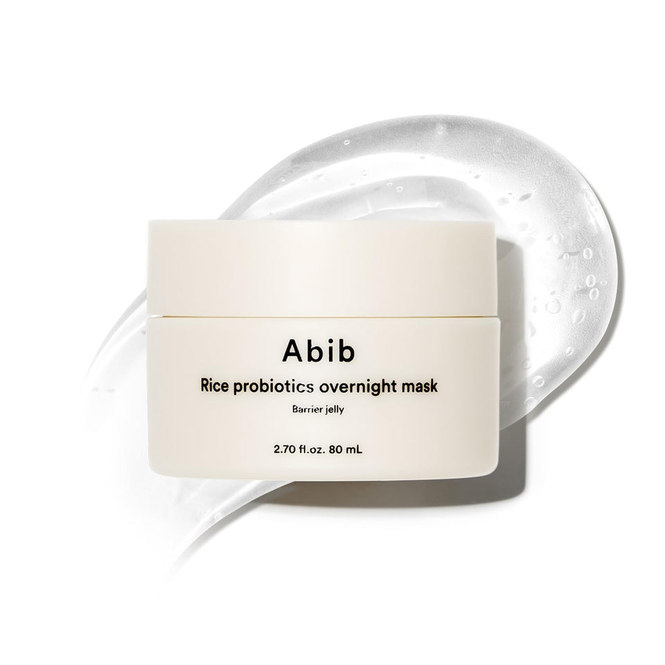 Abib barrier jelly front packaging showing jar and label, clear product benefit