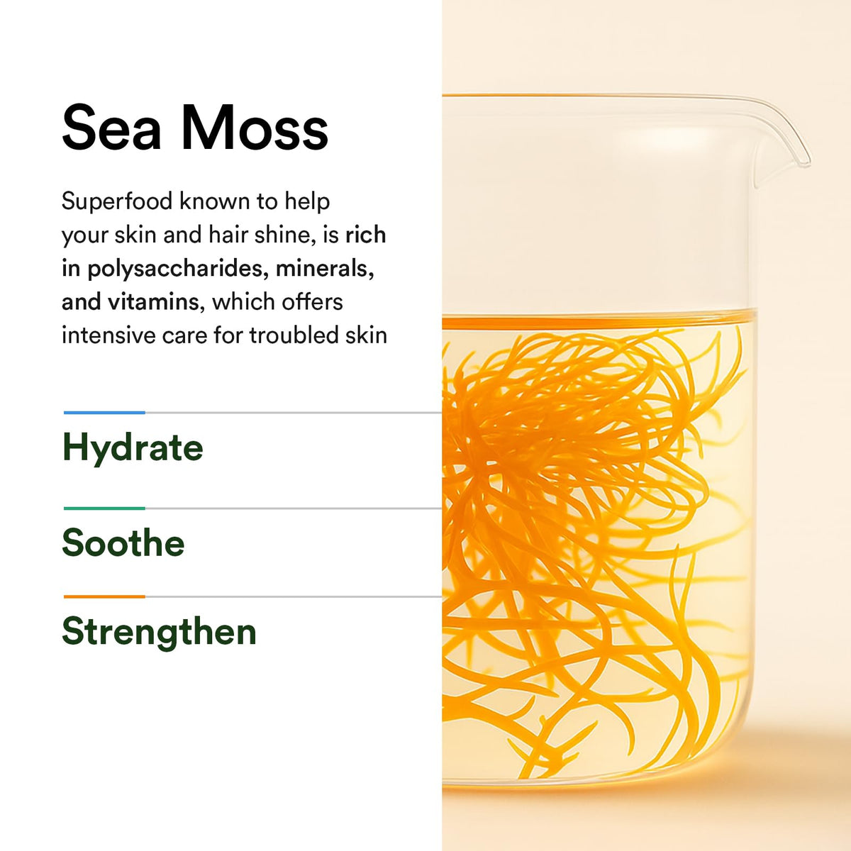 Abib clear spot serum ingredient label highlighting azelaic and seamoss