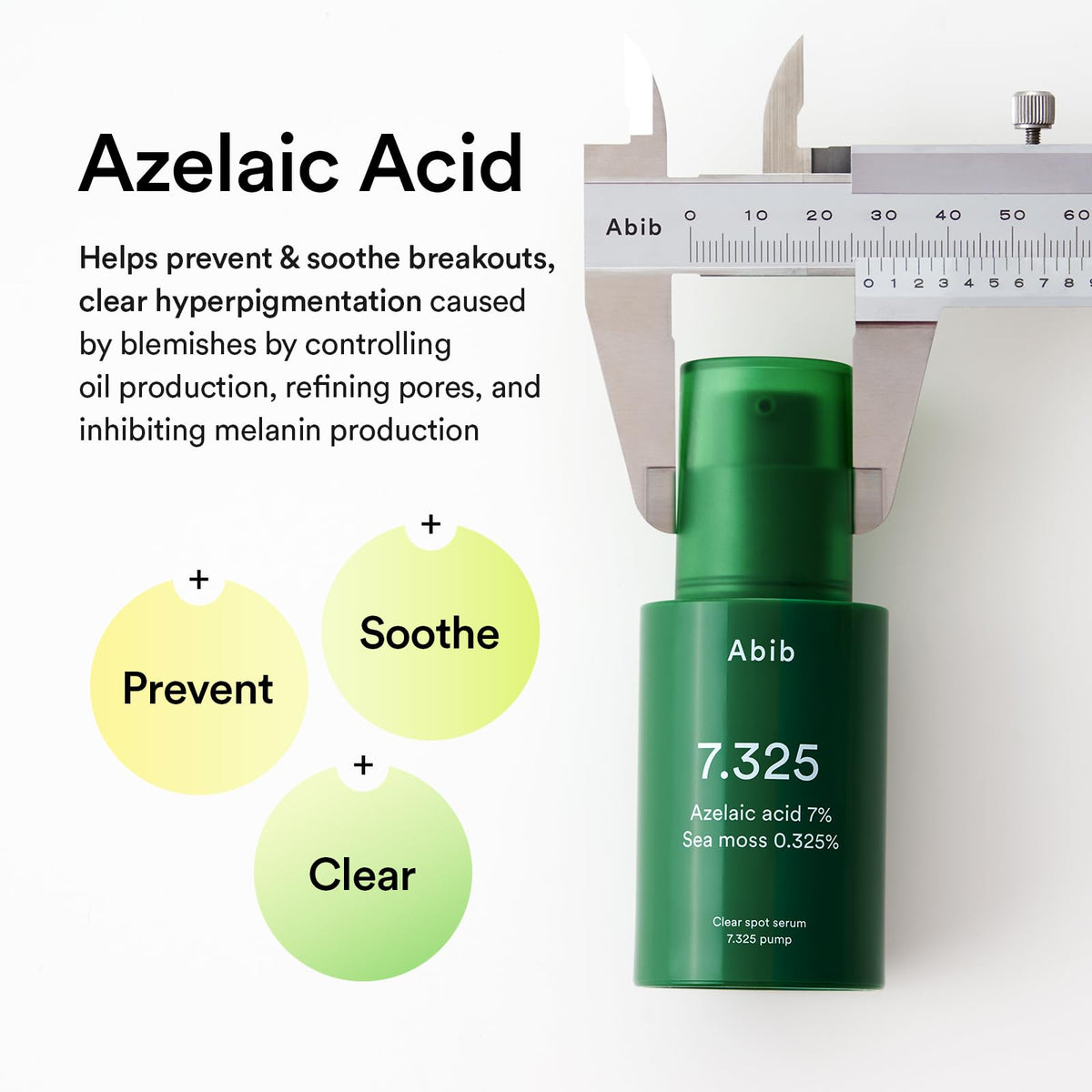 Abib clear spot serum watery texture on hand absorbs quickly benefit