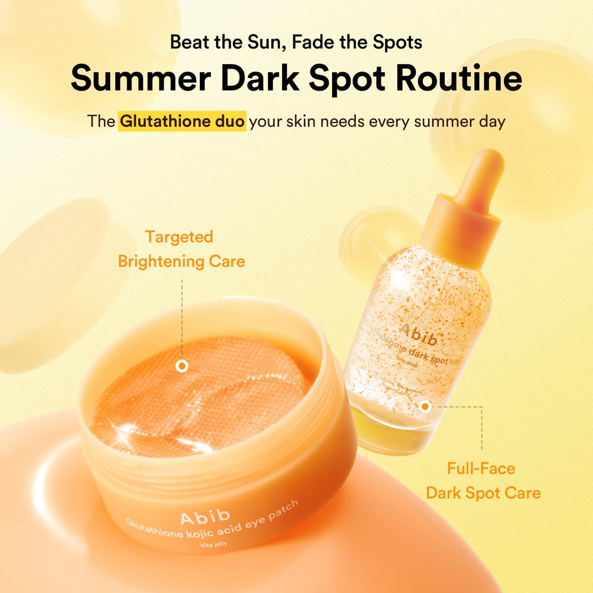 Abib ingredient detail visual with ceramide and hyaluronic cues for barrier support