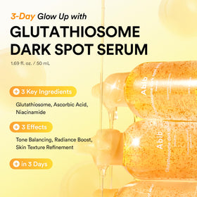 Abib serum texture on white surface highlighting fast-absorbing, non-greasy feel